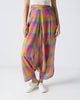 Drop Crotch Pants - Multi Color Checks