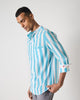 Slim Fit Shirt - Blue Stripes