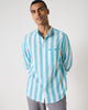 Slim Fit Shirt - Blue Stripes