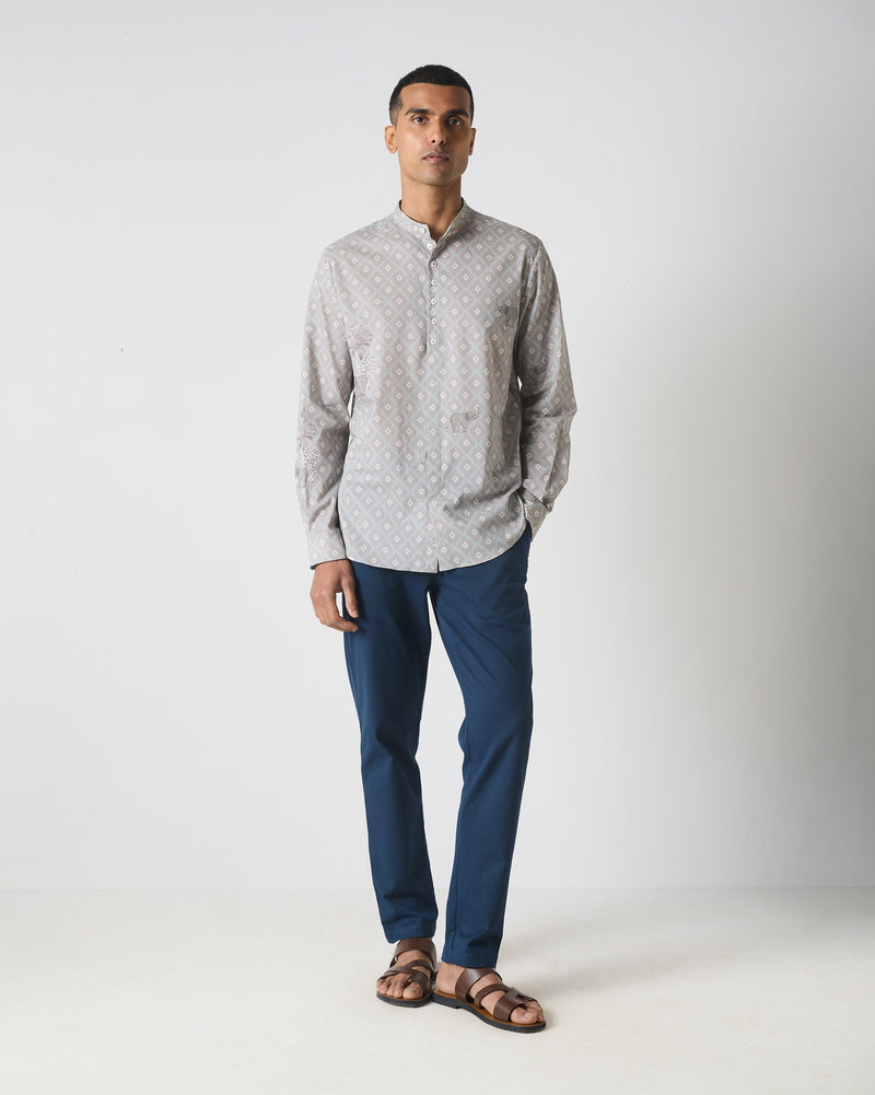 Angtak Shirt - Grey Print