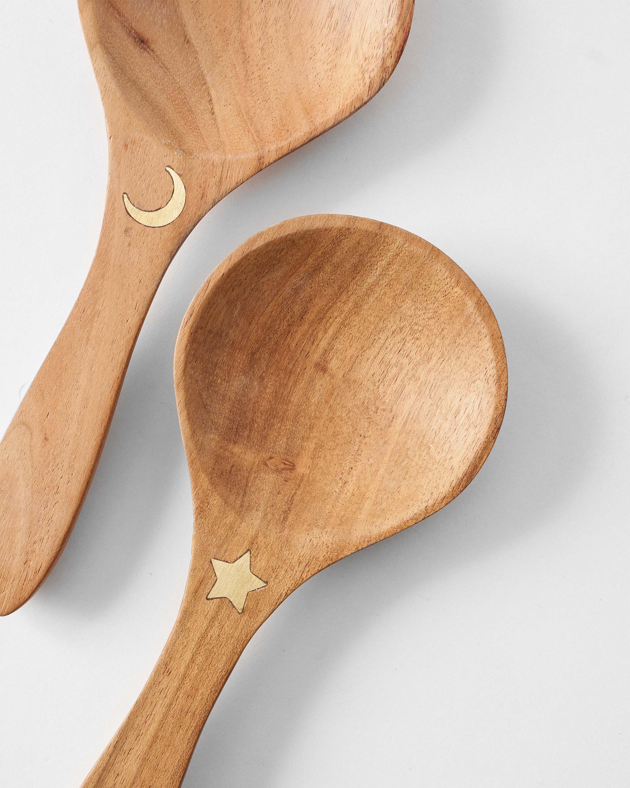 Chand Sitara Serving Spoon - Set of 2