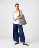 Berber Stripe Tote - Charcoal Stripes