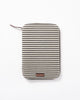 Tora Tech Organiser - Charcoal Stripes