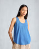 Ukiyo Racerback Tank - Denim