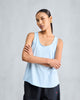 Ukiyo Racerback Tank - Light Blue