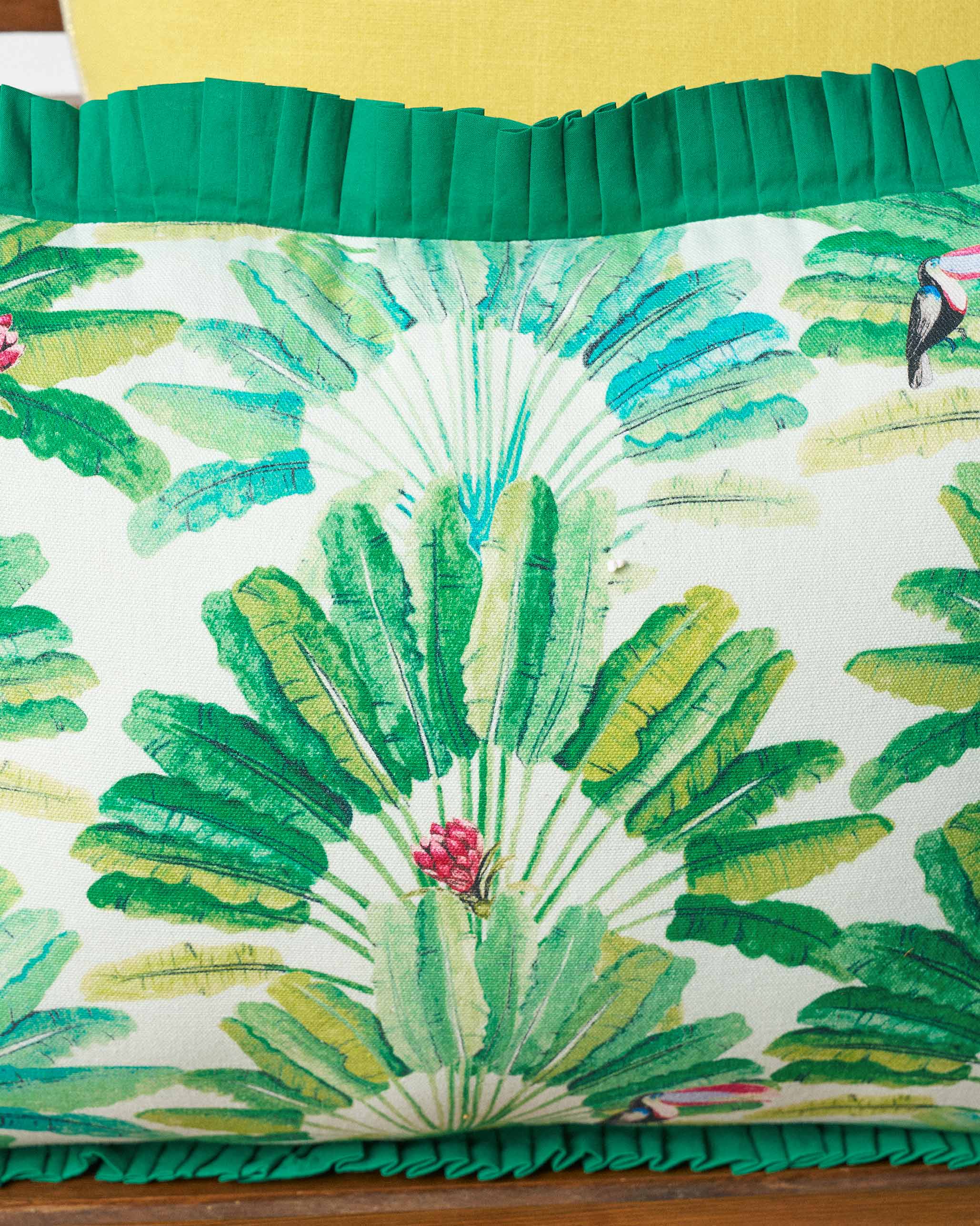 Toucan Lush Cushion Cover