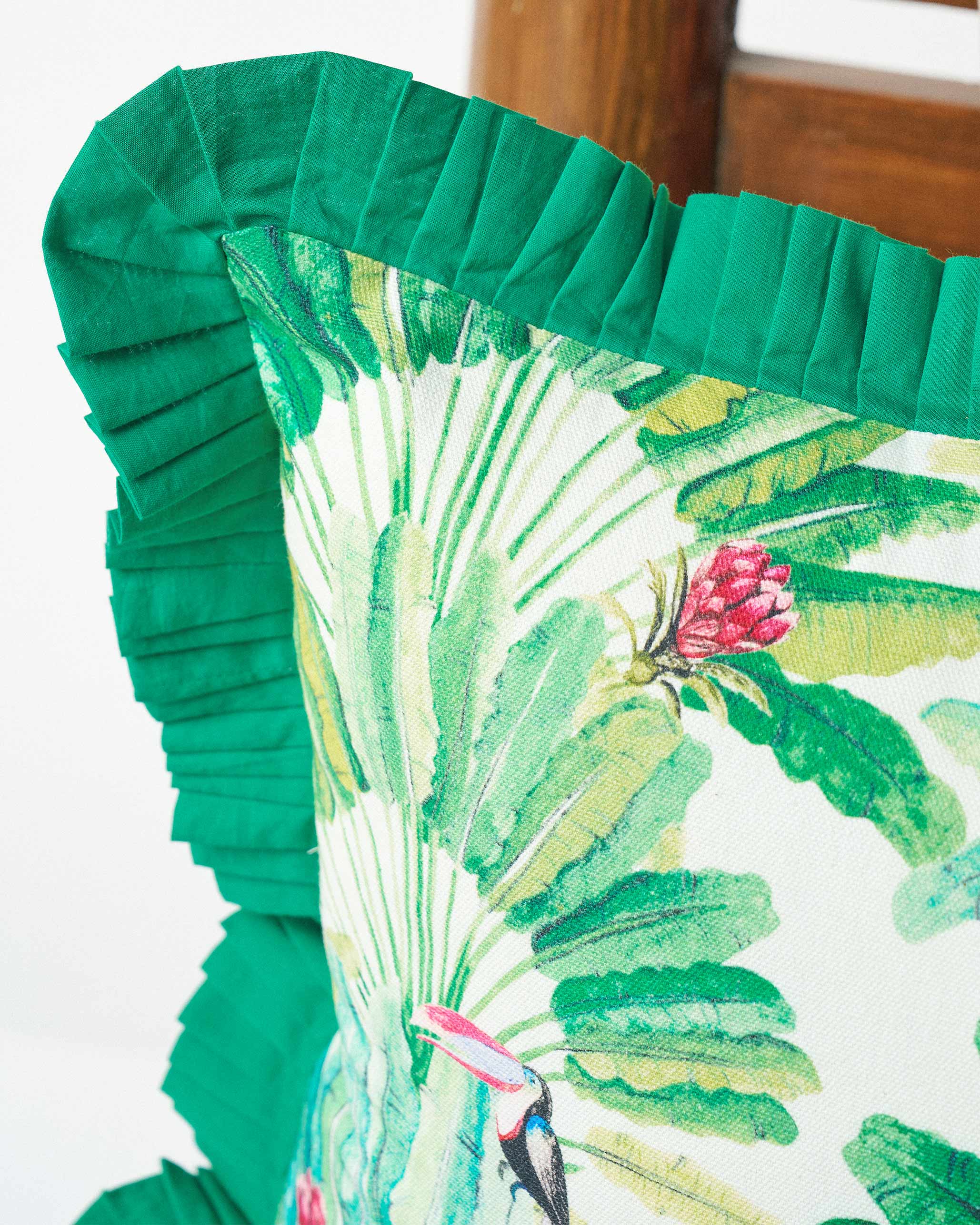 Toucan Lush Cushion Cover