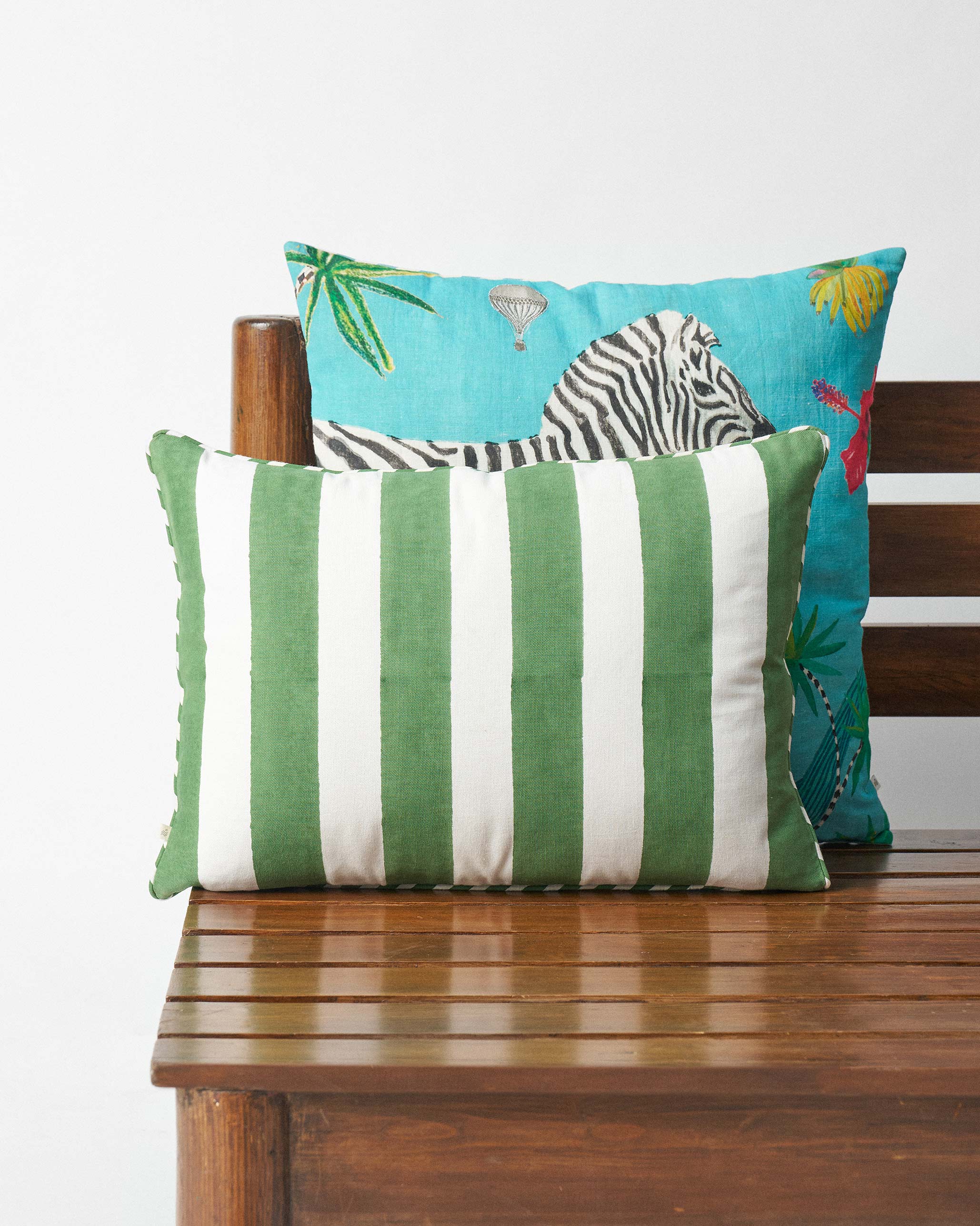 Pineapple Stripe Cushion Cover