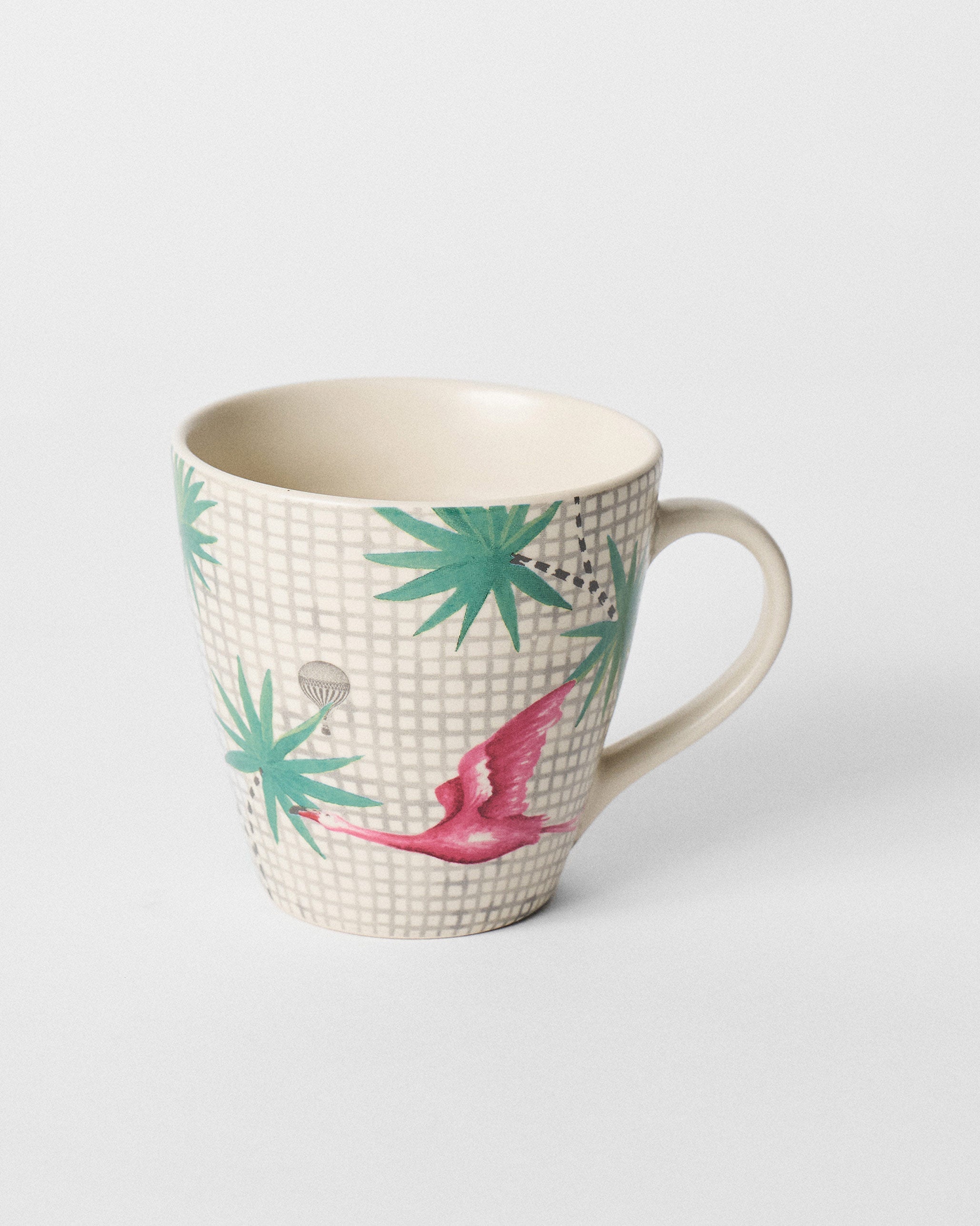 Flamingo Lush Conical Mug