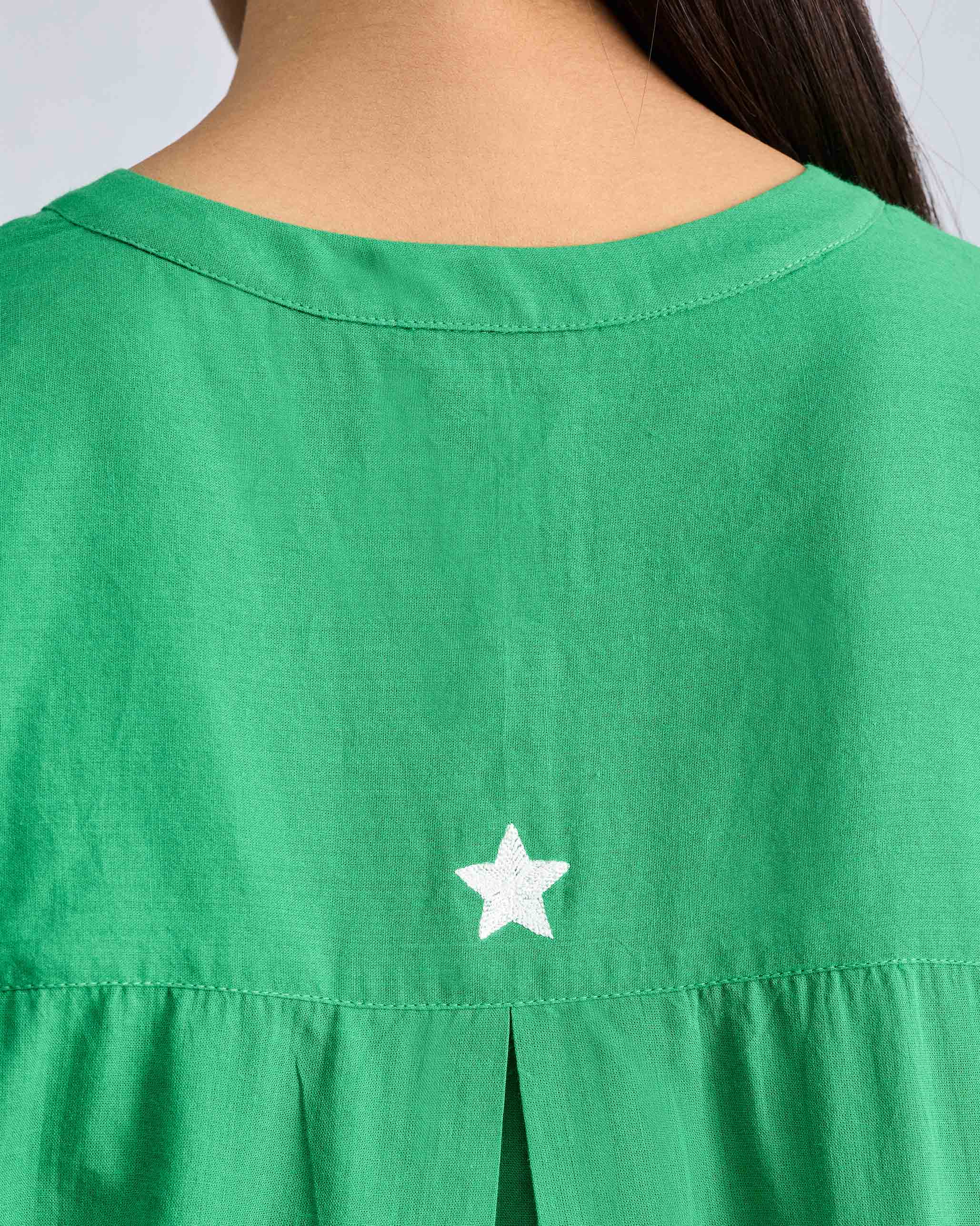 Lazy Sunday Tunic - Green