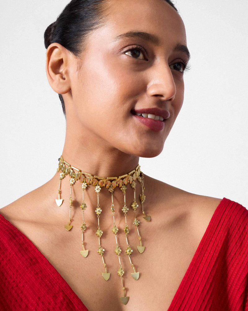 Machli Necklace - Gold