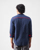 Nawab Shirt - Navy & White Checks