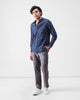 Nawab Shirt - Navy & White Checks