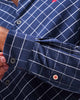 Nawab Shirt - Navy & White Checks