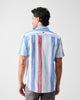 Half Sleeve Shirt Set (Embroidered & Striped)