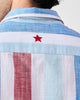 Half Sleeve Shirt Set (Embroidered & Striped)