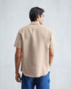 Half Sleeve Shirt - Beige