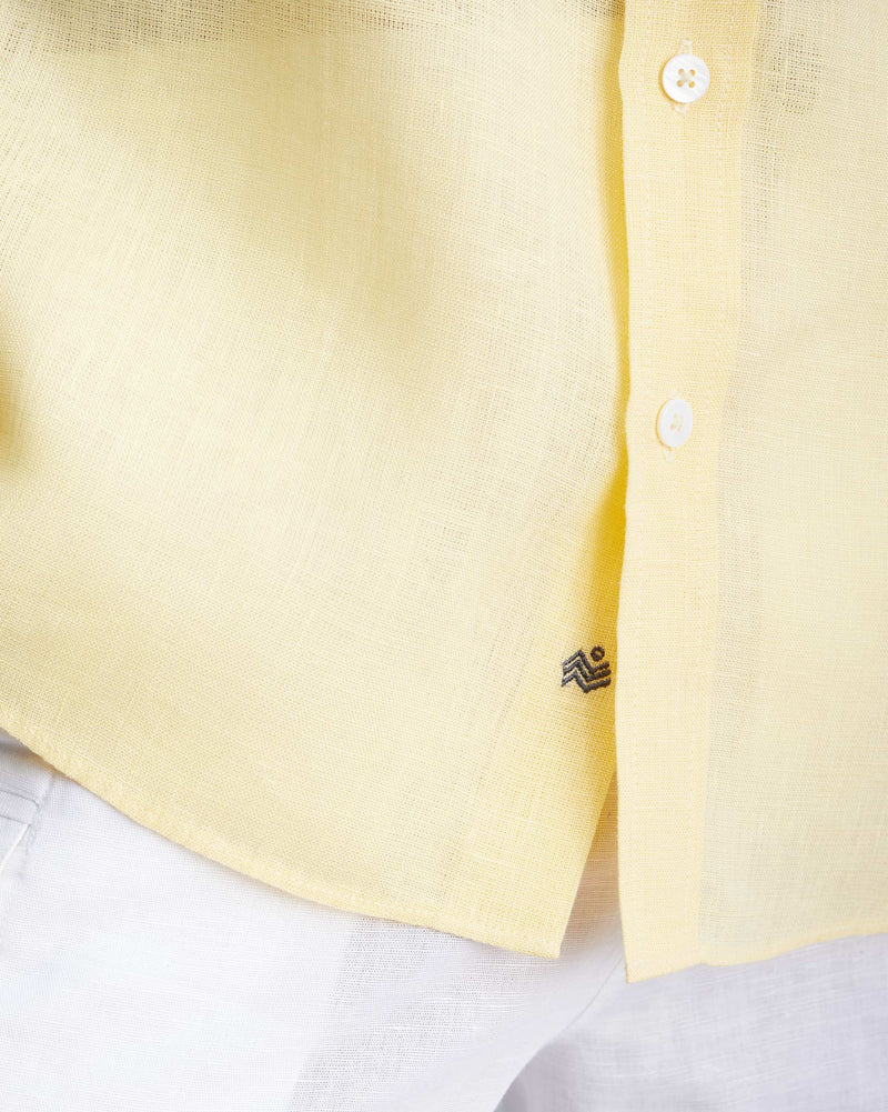 Half Sleeve Shirt - Lemon