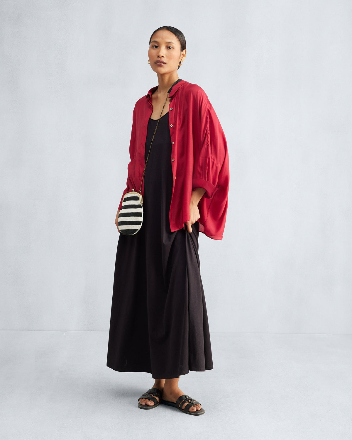 Boxy Shirt - Red
