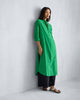 Basic Long Length Kurta - Green