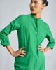 Basic Mid Length Kurta - Green