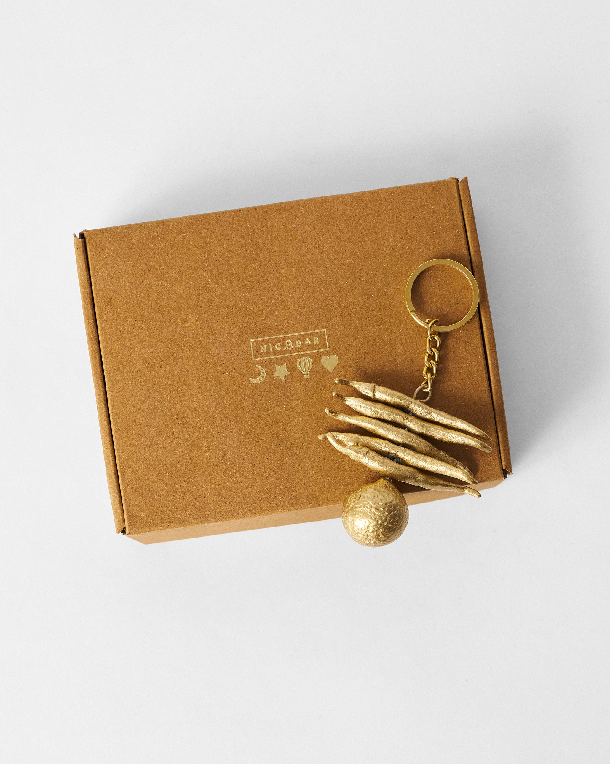 Nimbu Mirchi Keychain