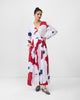 Nico Dress - Red & White Print