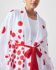 Kepu Overlay - White & Red Print