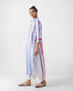 Many Moons Kurta - Blue & Red Stripes