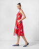 Kaito Dress - Red & White Print