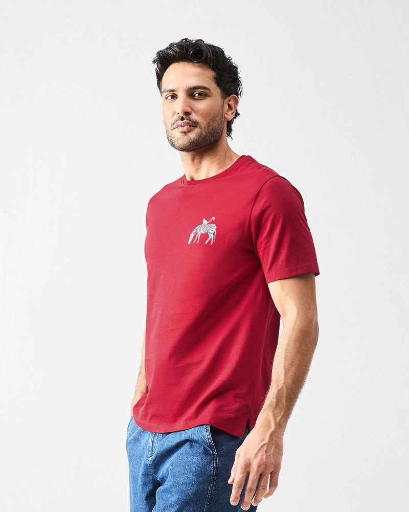 Zebra T-Shirt - Red