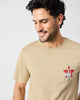 Giraffe T-Shirt - Khakhi