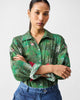 Sunderbans Shirt - Green Printed