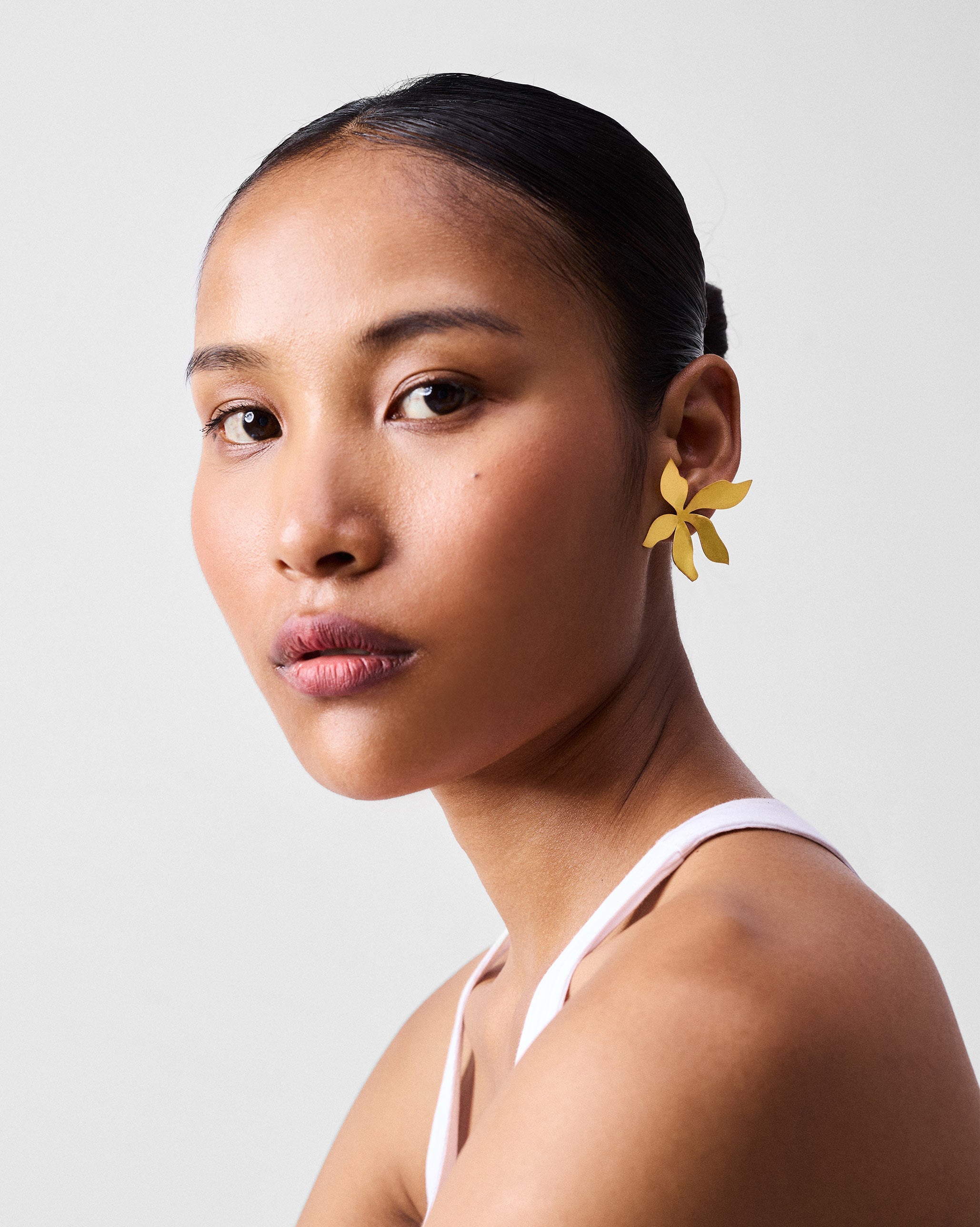 Periwinkle Studs - Gold