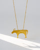 Chunky Bull Necklace - Gold