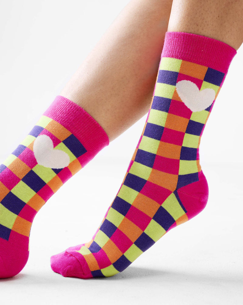 Checkmate Socks - Multicolor