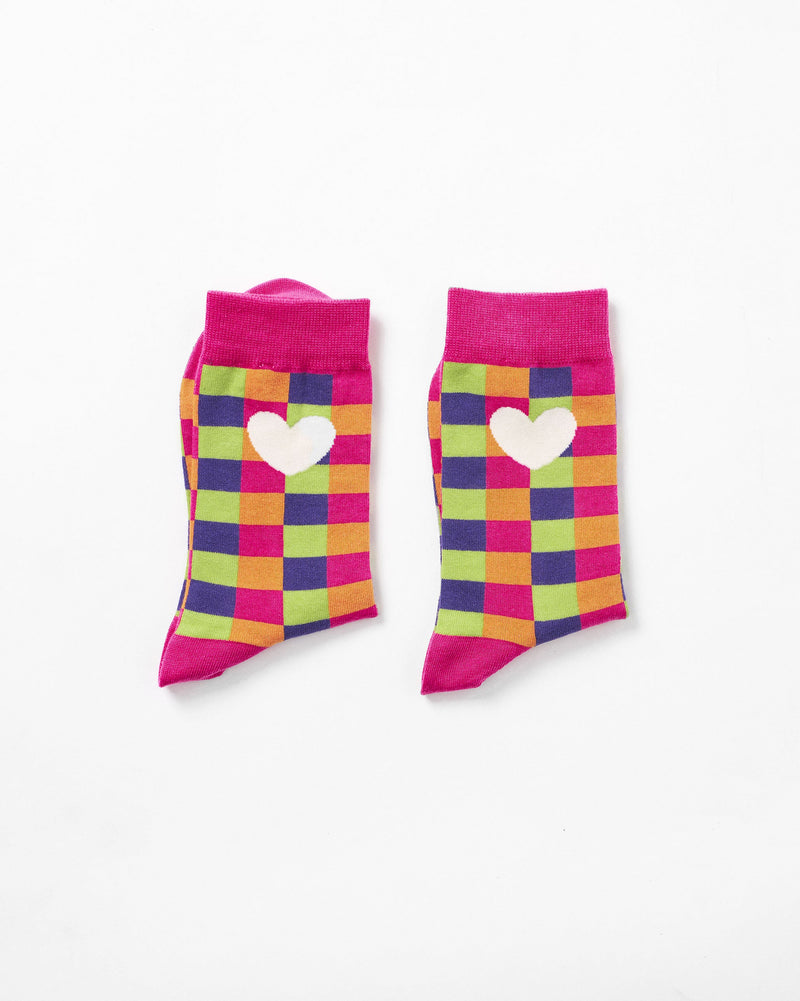 Checkmate Socks - Multicolor