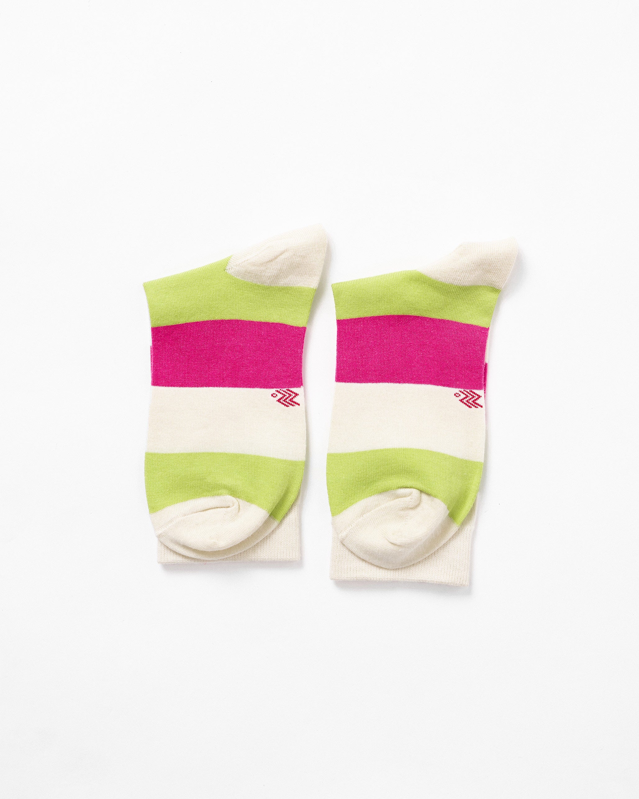 Lovestruck Socks - Fuchsia & Lime