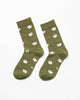 Nicobark Socks - Olive & Oatmeal