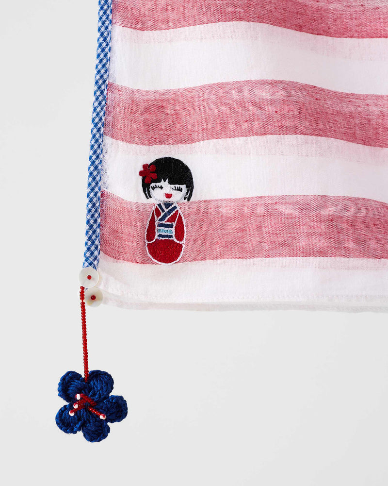 Candycane Scarf - Red