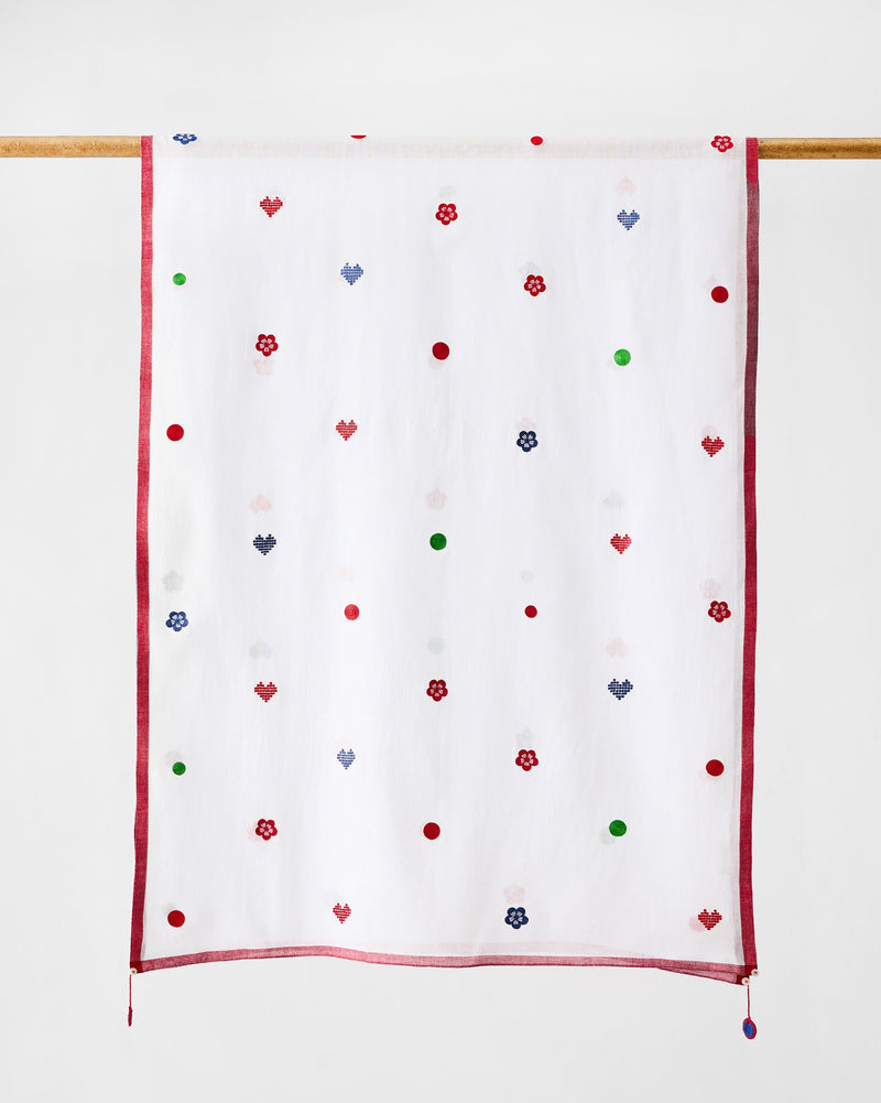Hearty Scarf - White