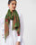 Journey Scarf - Olive & Red