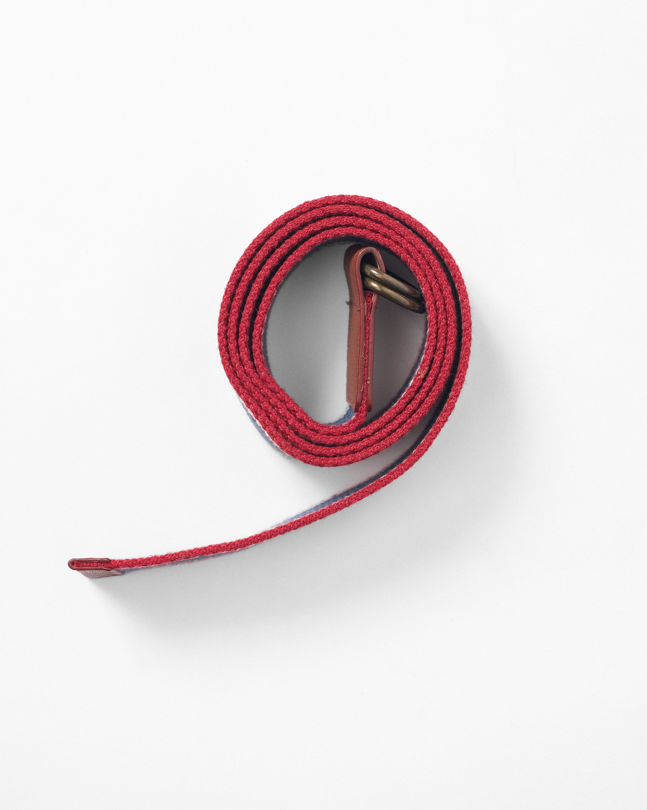 Nico Belt - Navy & Red