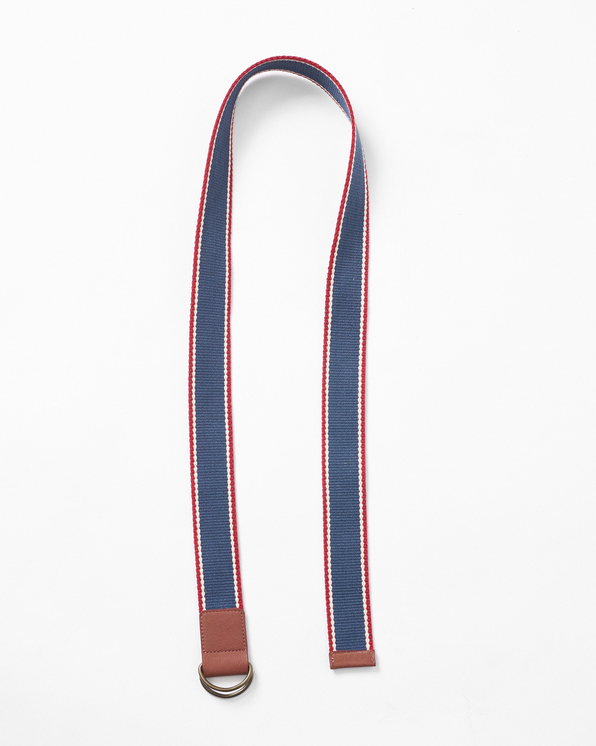 Nico Belt - Navy & Red