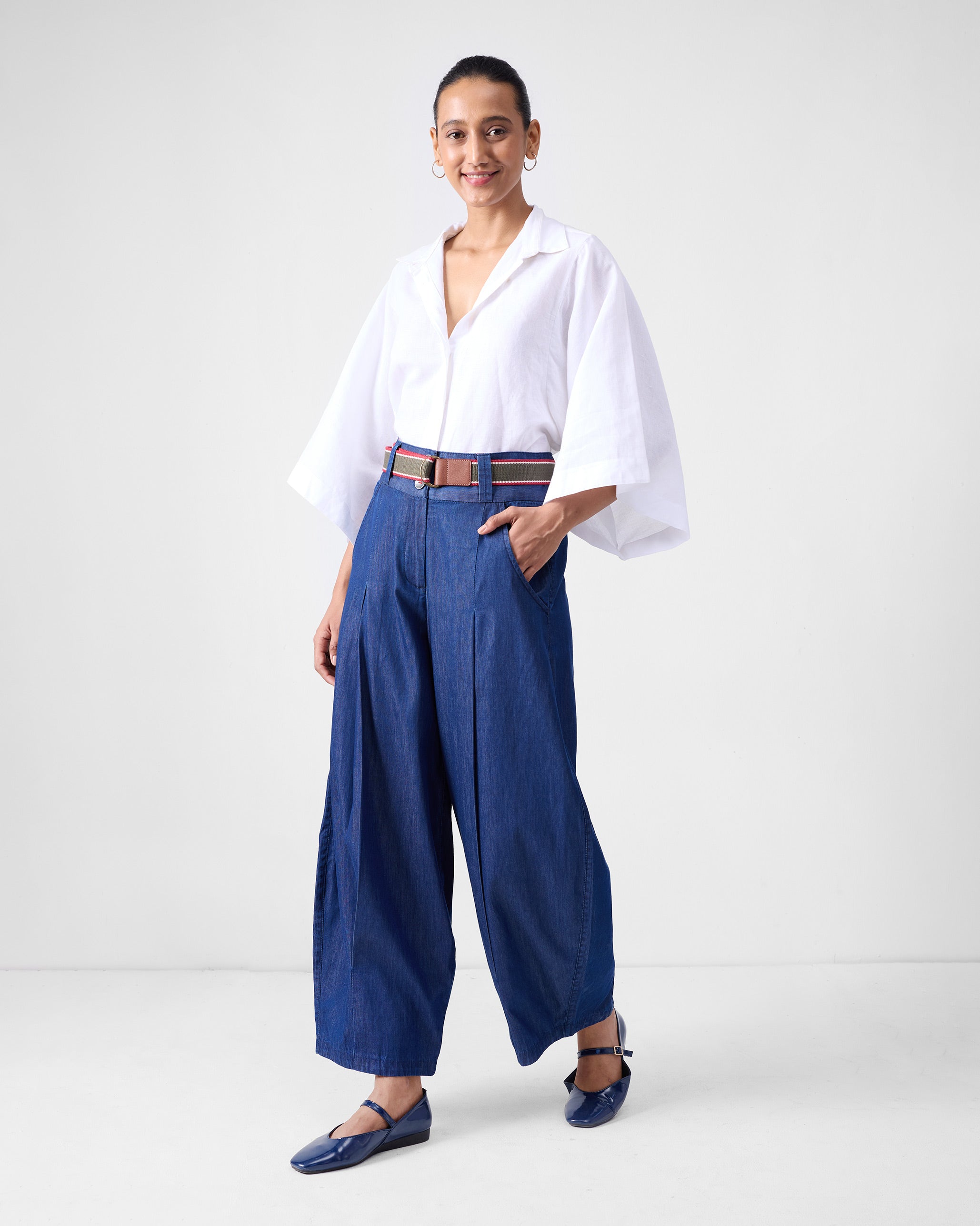 Nico Belt - Olive & Red