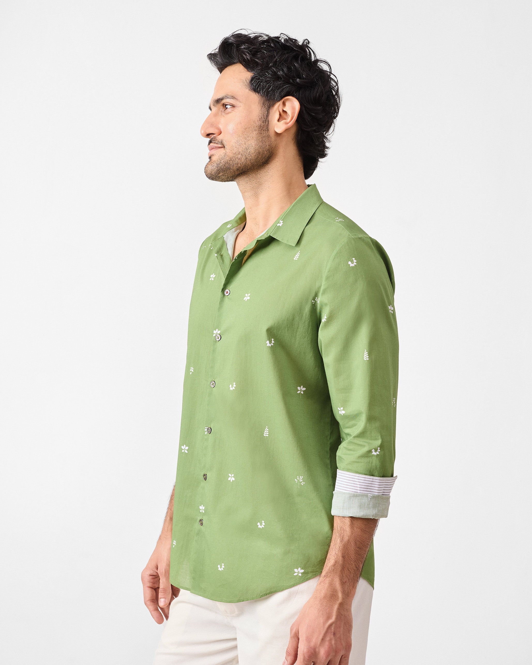 Hakuna Shirt - Green Printed