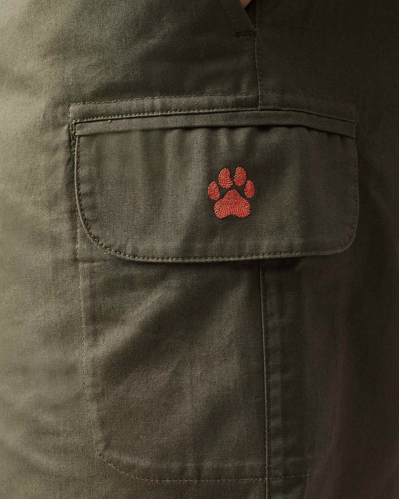 Utility Shorts - Olive