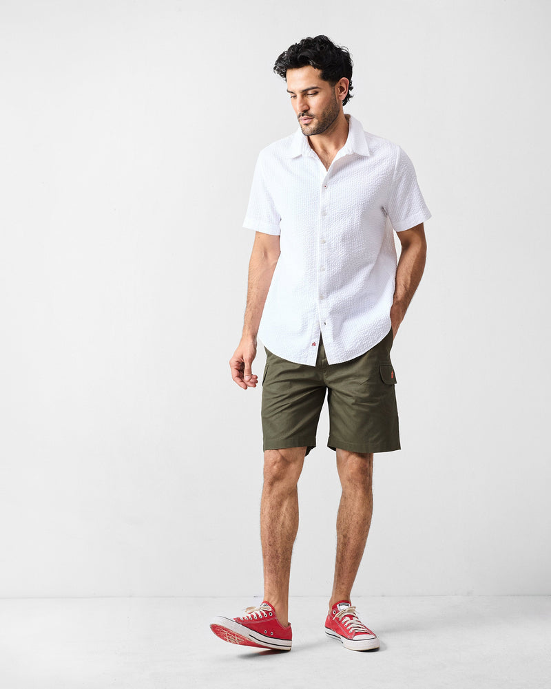 Utility Shorts - Olive