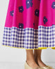 Karibu Dress - Fuchsia & Purple Printed