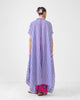 Treasure Kurta - Purple & White Checks